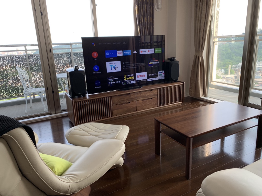 飛騨の家具とテレビシアター